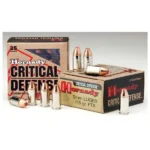 Hornady Mfg Hornady Critical Defense Handgun Ammunition 9mm Luger 115 gr. FTX 1140 fps 25/ct
