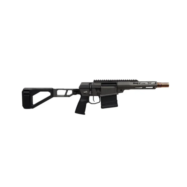 Q LLC Q The Fix Bolt Action Handgun 8.6BLK 10rd Magazine 8" Threaded Barrel Black with Brace