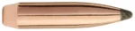 Sierra GameKing Rifle Bullets, side view of copper-coloured pointed bullet