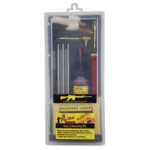Pro-Shot Tactical AR Rifle Classic Box Cleaning Kit, assorted tools in clear case, front view