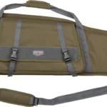 The Allen Company Inc. GARRISON Rifle Case, OD green case with handles and shoulder strap