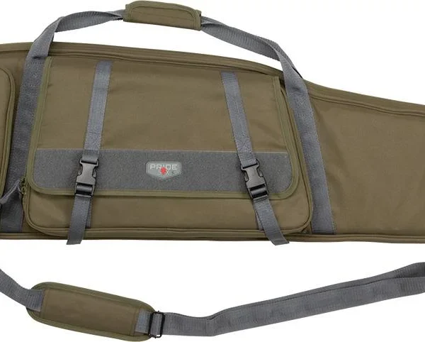 The Allen Company Inc. GARRISON Rifle Case, OD green case with handles and shoulder strap