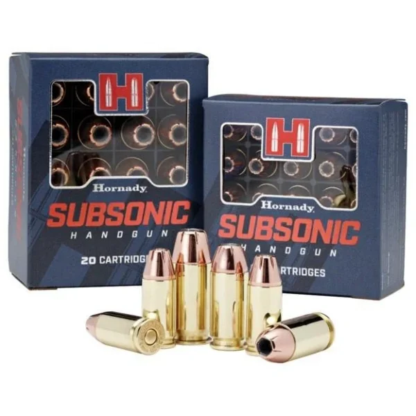 Hornady Mfg Hornady Subsonic Ammunition 9mm Luger 147 gr XTP 975 fps 25/ct