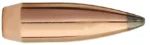 Sierra GameKing, side view of copper-colored pointed bullet with exposed gray tip