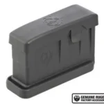 MAG RUGER AI STYLE, black box magazine in angled side view with Ruger logo and wide base plate