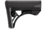 Leapers UTG PRO Model 4 Ops Ready S3 stock, black right-side view with adjustment lever