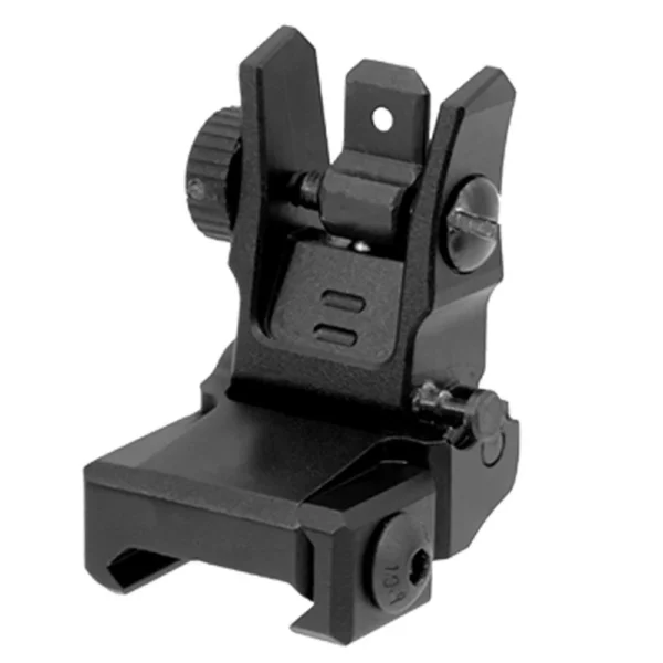 Leapers Inc. UTG AR15 Low Profile Flip-up Rear Sight with Dual Aiming Aperture