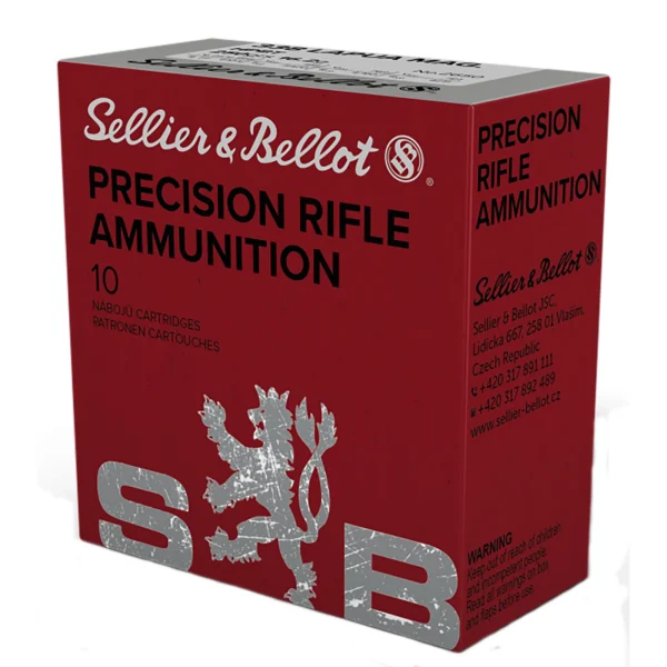 Mag-Tech/Sellier- Bellot Sellier & Bellot Rifle Ammunition .338 Lapua Mag 250gr HPBT 2848 fps 10/ct