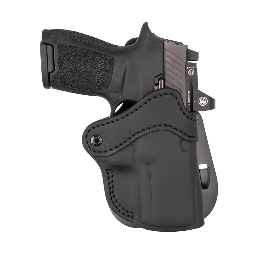primary-50493 2nd Amendment 1791 LLC 1791 Optic Ready OWB Paddle Holster Size 2.1 Stealth Black RH
