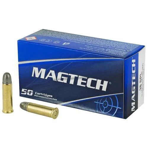 Magtech Ammunition CompanyInc MagTech Handgun Ammunition .38 Spl 158 gr LRN 755 fps 50/ct