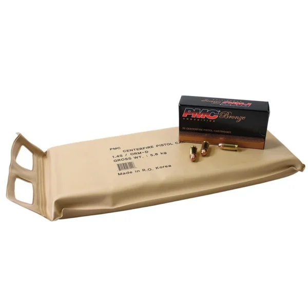 PMC AMMUNITION PMC Bronze Handgun Ammunition Battle Pack .380 ACP 90 gr. FMJ 920 fps 300/ct (6-50/ct)