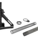 Leapers UTGPRO Model 4 Ops Ready S2 Mil-spec Stock Kit, black stock and loose components