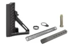 Leapers UTGPRO Model 4 Ops Ready S2 Mil-spec Stock Kit, black stock and loose components