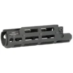 Midwest Industries HK MP5 M-LOK Handguard in black, right-side view with vented slots