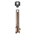 Radian AFTRBRNR RMJT Ruger RXM, bronze barrel and black component shown separately from above