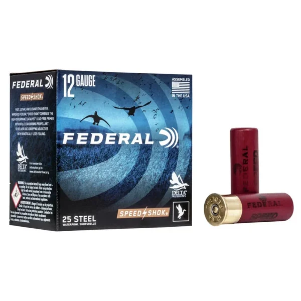 Federal FED SPEED SHOK 12GA 3" #4 25/250