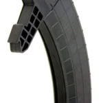 ProMag SKS Magazine, black curved polymer magazine in side view
