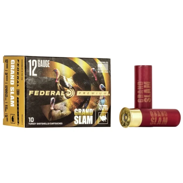 Federal Cartridge Co. Federal Grand Slam Shotshells 12 ga 3" 1-3/4 oz 1200 fps 5 10/rd