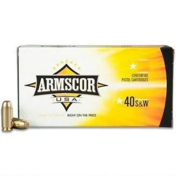 ARMSCOR 40S&W 180GR JHP 20/500
