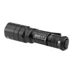 Surefire EDCL1-T Dual Output Everyday Carry Flashlight, black angled side view