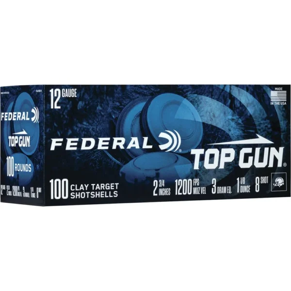 Federal FED TOP GUN 12GA 2.75" #8 100/200