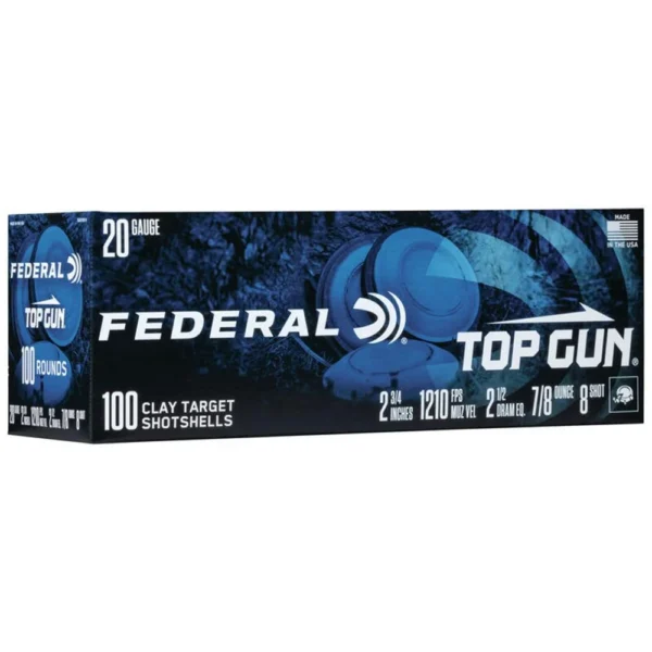 Federal FED TOP GUN 20GA 2.75" #8 100/200