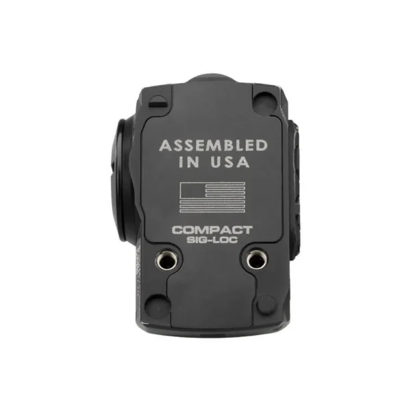 Sig SAUER Romeo-X Reflex Sight Enclosed Sig-LOC Compact Footprint, black rear view