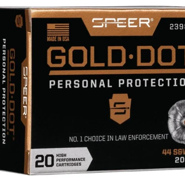 Speer Ammunition SPR GOLD DOT 44SPL 200GR HP 20/200