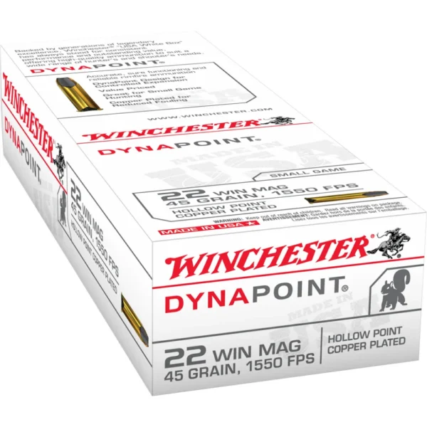 Winchester Ammunition WIN USA 22 WMR 45GR DYNAPNT 50/2000