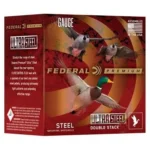 Federal Premium Ultra Steel Shotshells box, front view with red duck artwork