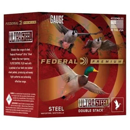Federal Cartridge Co. Federal Premium Ultra Steel Shotshells 20ga 3" 1oz 1400 fps #2 10/ct