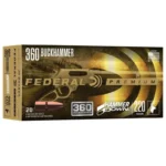Federal Cartridge Co. Federal Hammer Down Rifle Ammunition 360 BuckHammer 220gr SP 2000fps 20/ct