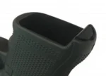 PEARCE GRIP FOR GLK 29 G4 FRM INSRT black textured grip insert close-up from rear
