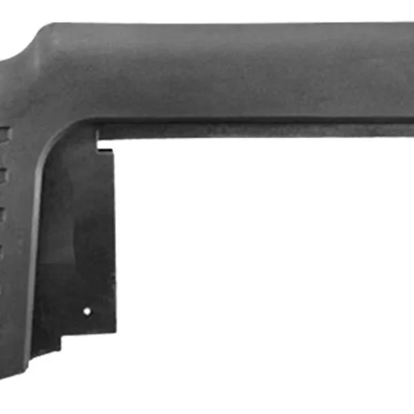 Ruger American Rimfire Stock Module, black right-side view with raised comb and ribbed butt