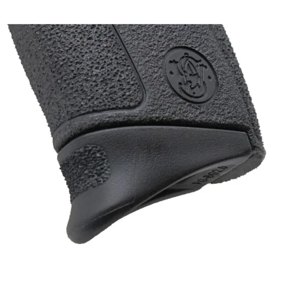 Pearce Grips Grip Extension for S&W Bodyguard 2.0, black extension fitted to a textured grip