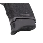Pearce Grip Hellcat/Hellcat Pro GX4/GX4 XL black grip extension installed, rear view