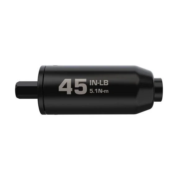 AOB Wheeler FAT Stix Individual Limiter, black cylindrical tool marked 45 IN-LB