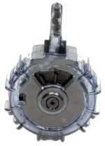 PROMAG MARLIN 795 Drum, smoke polymer drum magazine in front view with feed tower