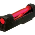 HiViz Walther P22 Handgun Sight Kit, close-up of black sight with red fiber-optic insert