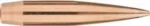 SIERRA MATCHKING, side view of a copper-coloured pointed bullet