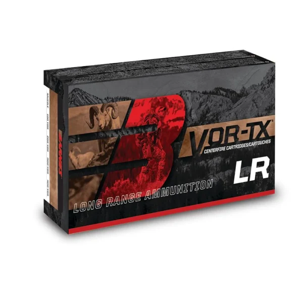Barnes Bullets Barnes VOR-TX Long Range Rifle Ammunition .30-06 Sprg 175gr LRXBT 2800 fps 20/ct