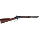 Henry Repeating Arms Company Henry H1 Large Loop Tracker Carbine Rifle .22 WMR 10rd Capacity 16.5" Barrel Walnut Stock