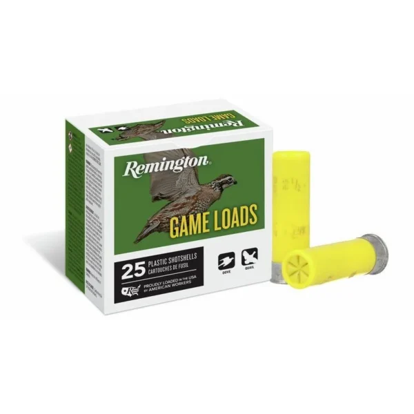 Remington REM GAM LOAD 20GA 2 3/4" #8 25/250