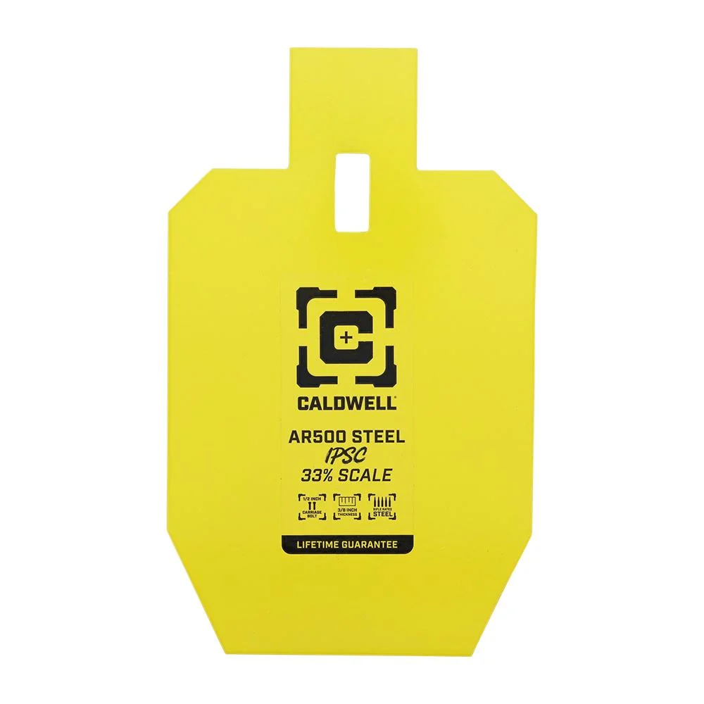 primary-51223 AOB Caldwell AR500 33% IPSC Steel Target