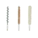Birchwood Casey B/C 30CAL BRSH/MOP CLEANING 3PK, three cleaning tips in gray, bronze and white