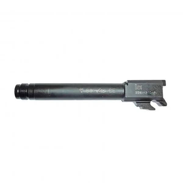 Heckler & Koch HK THRDD BARREL VP9 TACT, black threaded barrel, right-side view