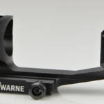 Warne Tactical Gen 2 X-SKEL Extended Cantilevered MSR Mount, black angled side view