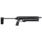 Kel-Tec KP50 Stabilizing Arm Brace, black, shown extended on the firearm in right-side view