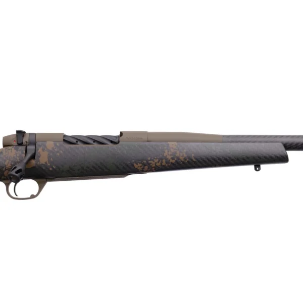 Weatherby Mark V Backcountry 2.0 Carbon 6.5 Creedmoor Rifle 4rd Magazine 22" Barrel Green and Brown