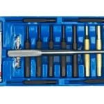 Birchwood Casey B/C WEEKENDER PRO GUNSMITH KIT tools arranged in an open blue case